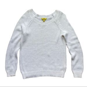 Banana Republic Milly‎ Collection White Cotton Sweater